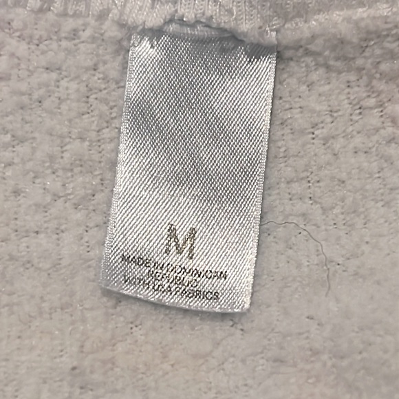 Kerri Rosenthal Imperfect Hearts American Flag Graphic Crew Pullover Sweatshirt - Picture 6 of 7